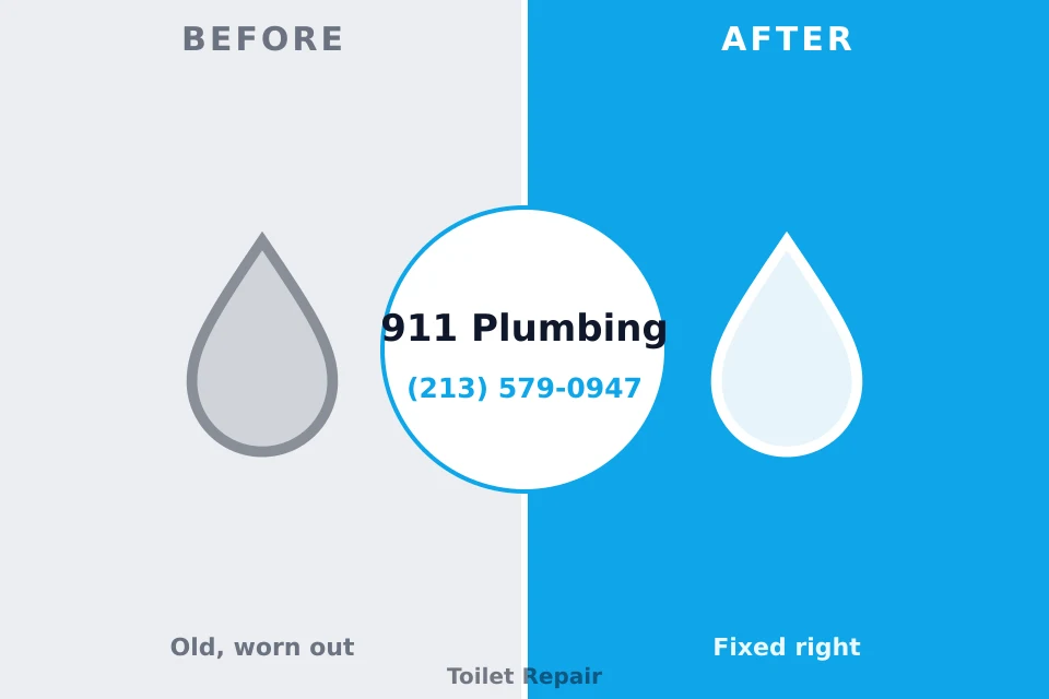 Before and after: plumbing repair Scottsdale, AZ